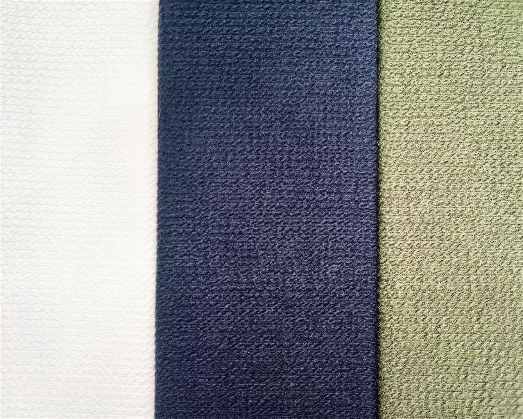 Interlock Pleated Pattern Cotton